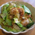 ももゆなママ♪'s cooksnap of when they made 桜海老と白菜のガーリックナンプラー炒め.