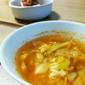 ＊ＡＫＯＲＩ＊'s cooksnap of when they made 超簡単！卵とキムチのスープ.