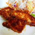 ちょちょこ✫'s cooksnap of when they made かじきのおかかまぶし揚げ.