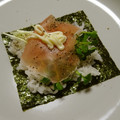 りこまこせいやのパパ's cooksnap of when they made 生ハム＆黒こしょうの手まきごはん.