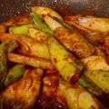 生誕１９７３年独身男's cooksnap of when they made 韓国料理　チェユクポックム.