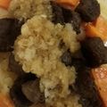 hamanny's cooksnap of when they made 【牛肉】　サイコロステーキ♪.