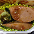 こたつねこくん's cooksnap of when they made 小松菜、魚肉ソーセージのソース炒め.