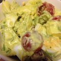 クマたぬき's cooksnap of when they made 【簡単】アボカドとゆで卵のサラダ＊.