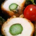 *neige*'s cooksnap of when they made アスパラチキンロールフライ☆☆鶏胸肉で！.