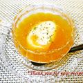 keiO3's cooksnap of when they made 新玉ねぎのすり流し玉子椀♪.