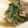 shino928's cooksnap of when they made 小松菜の豚こまあんかけ.