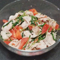 凜ちゃん優ちゃんママ's cooksnap of when they made ☆豚肉と水菜とトマトの炒め物☆.