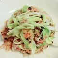 むふ夫's cooksnap of when they made 鮭フレークとレタスのマヨチャーハン♪.
