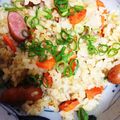 rin0418r24's cooksnap of when they made 卵とご飯をまぜるだけ！パラパラチャーハン.