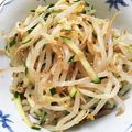 yunao822's cooksnap of when they made ★もやしときゅうりの胡麻酢和え★.