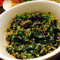 MARIsugar's cooksnap of when they made めんつゆで簡単！ほうれん草のごま和え.
