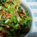 kiku99ck's cooksnap of when they made あったかご飯に！かぶの葉の鮭ふりかけ♪.