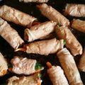 yucokiku's cooksnap of when they made 豚バラ巻き.