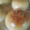 pansymam's cooksnap of when they made ライ麦入り♪ハンバーガー✿バンズ.