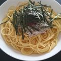 なおつん0802's cooksnap of when they made しらすと梅の冷たいパスタ.