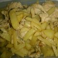 jimi8823's cooksnap of when they made じゃがいもと豚肉の炒め物.