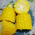 パックンチョ✏'s cooksnap of when they made ジューシー！とうもろこしの茹で方.