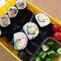 ryoko5's cooksnap of when they made ごまの風味！韓国風巻き寿司・豚肉と大葉.