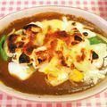 ＲＫくんママ's cooksnap of when they made リメイク！アボカドとカレーのチーズ焼き.