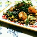 yangpa's cooksnap of when they made おかひじきと海老のピリ辛炒め.