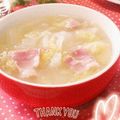 ジュリネ☆'s cooksnap of when they made 簡単☆白菜とベーコンのあったかスープ☆.