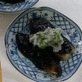 こうけママ's cooksnap of when they made 冷たい揚げナスのシソみぞれ乗せ.