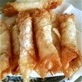 クックZT89FL☆'s cooksnap of when they made 簡単*えのきとカニカマの巻揚げ.