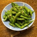 koni_52's cooksnap of when they made ビールがすすむ枝豆のペペロンチーノ.