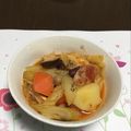 こぶたいち号's cooksnap of when they made トマトとキャベツたっぷりポトフ☆.