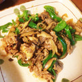 こぐまの向日葵's cooksnap of when they made キノコと豚こまのオイスター炒め.