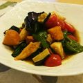 わかさわ家's cooksnap of when they made 夏が来れば思い出す～♪夏野菜の揚げびたし.