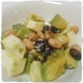 ★☆amy☆★'s cooksnap of when they made モッツァレラとアボカドとお豆のサラダ.