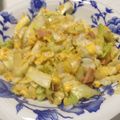 srーtokira's cooksnap of when they made 超簡単❣キャベツとウインナーの塩炒め.