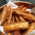 muuuuzn's cooksnap of when they made 出汁が効く！たこ焼き粉でゴボウの唐揚げ。.