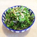 ゆずゴーヤ's cooksnap of when they made クレソンとシラスのバルサミコマリネサラダ.