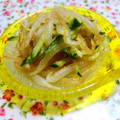 みんとこ's cooksnap of when they made ✿もやしときゅうりのナムル風✿.