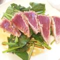 悠ぽんママ's cooksnap of when they made ご飯にも合う！マグロのレアステーキサラダ.