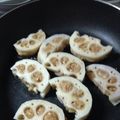 料理★勉強中's cooksnap of when they made おすすめ～(^o^)蓮根はさみ焼き.
