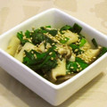 sakuni's cooksnap of when they made ニラとエリンギの簡単ナムル風.
