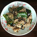 ＊はちおさん＊'s cooksnap of when they made 簡単＊茄子とピーマンのオイスター炒め＊.