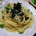 じょんがり's cooksnap of when they made 大人味♪わさび醤油でアボカドツナパスタ.
