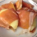 隆太パパ's cooksnap of when they made 生ハム白桃巻き.