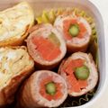 むくし♪'s cooksnap of when they made 簡単☆野菜の豚バラ巻き.