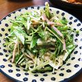 YUKIKI☆'s cooksnap of when they made 海苔の佃煮ｄｅ水菜の海苔わさマヨサラダ.