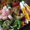 ♡KMS♡'s cooksnap of when they made ピーマンのとろろ昆布マヨ和え☆弁当☆.