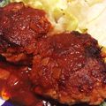 とろけい's cooksnap of when they made 玉ねぎシャキッ♡お肉を味わうハンバーグ♪.