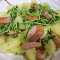 まさはるまま's cooksnap of when they made 簡単♪ボリュームUP♡豆苗炒め.