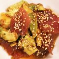シーカス's cooksnap of when they made 絶品！マグロとアボカドのユッケ風.