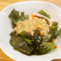 反省堂書店（のぐち）'s cooksnap of when they made わかめとかにかまと大葉の酢みそ和え.